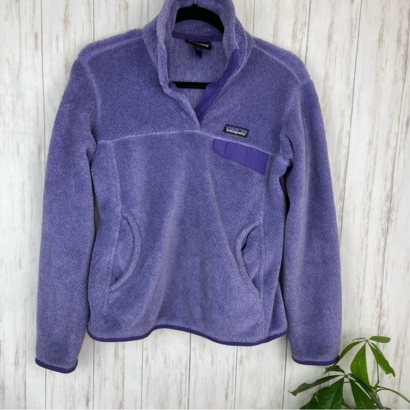 Patagonia Purple pullover sweatshirt small - Picture 2 of 9